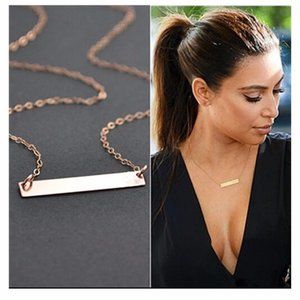 Punk Minimalist Geometric Clavicle Necklace